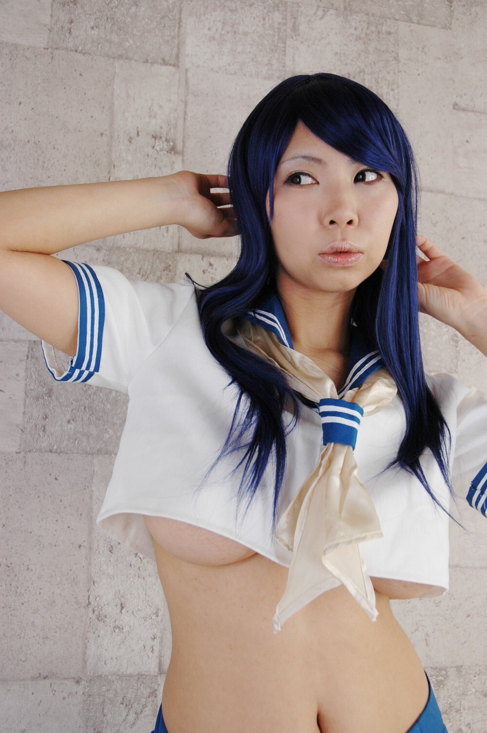 [Cosplay] Ikkitousen  Big Boobs Kanu Unchou PART 4